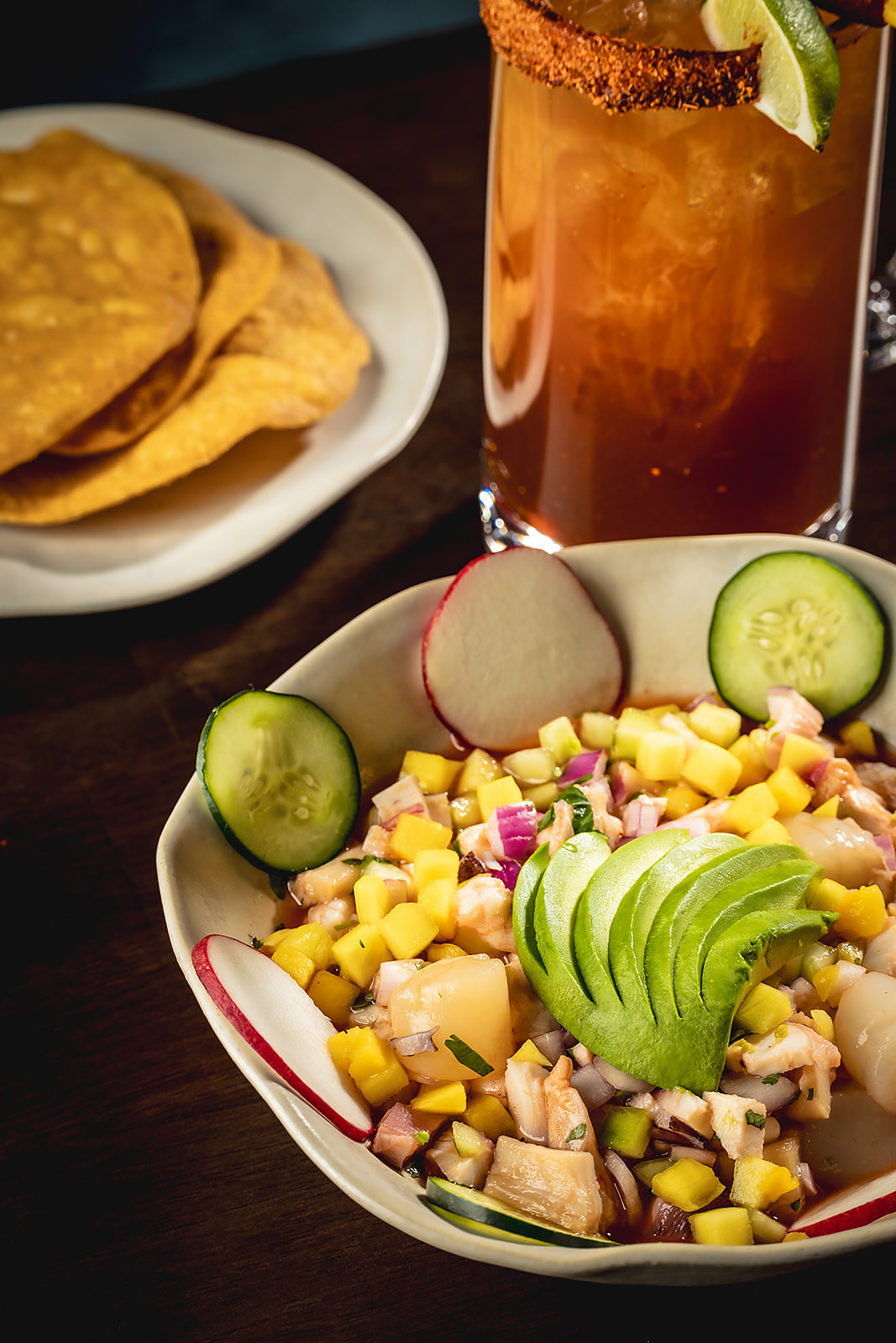Mango Blu Ceviche